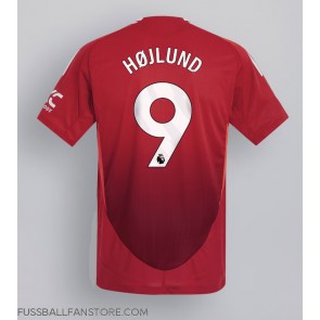 Manchester United Rasmus Hojlund #9 Replik Heimtrikot 2024-25 Kurzarm